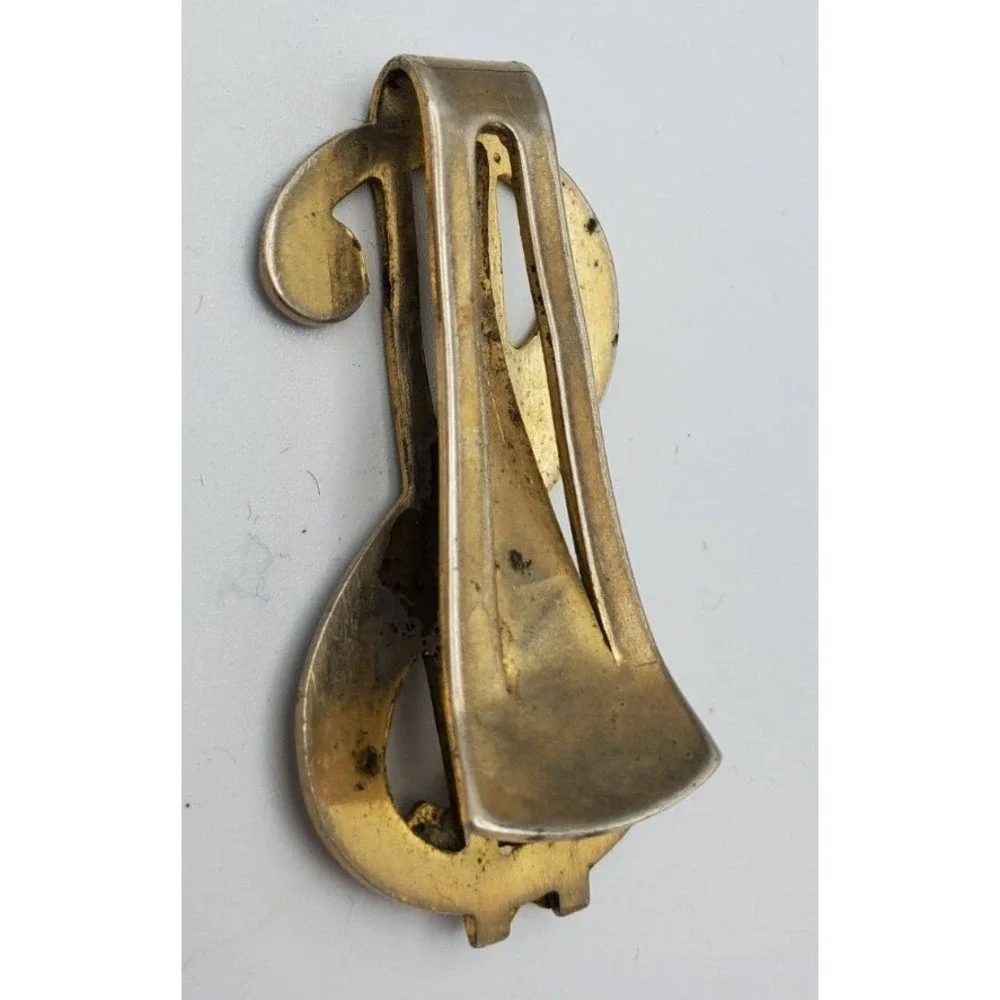 Nashville Masonic Temple 1913-1963 Anniversary Al Menah Scimitar $ Money‎ Clip